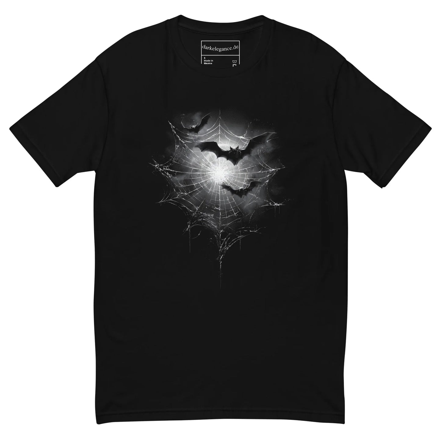Web Of Night T-Shirt – Gothic Design for Dark Fashion - darkelegance
