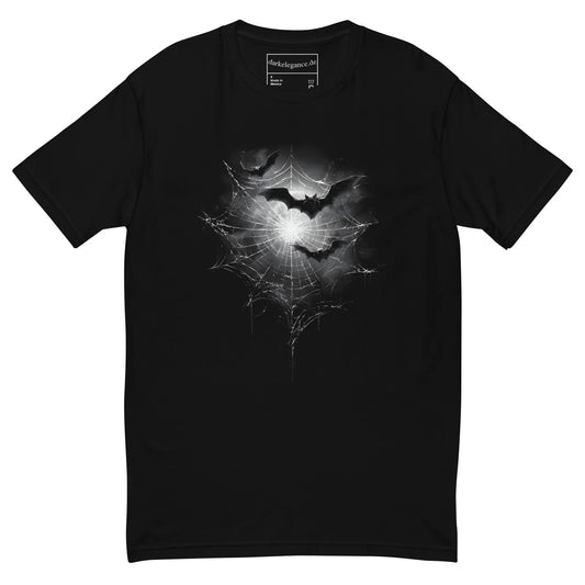Web Of Night T-Shirt – Gothic Design for Dark Fashion - darkelegance