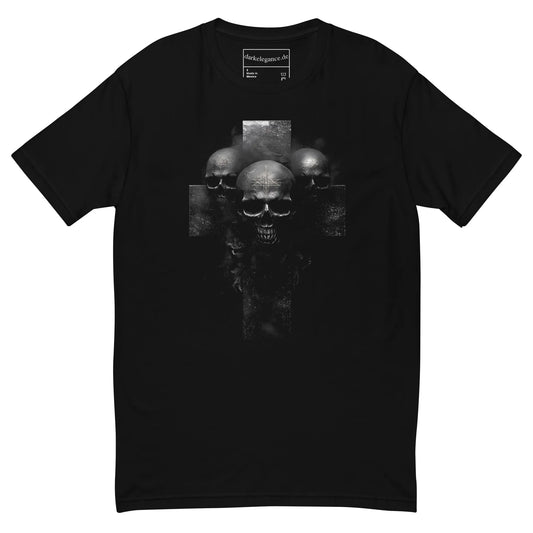 Triune Sigil T-Shirt – Gothic Design for Dark Fashion - darkelegance