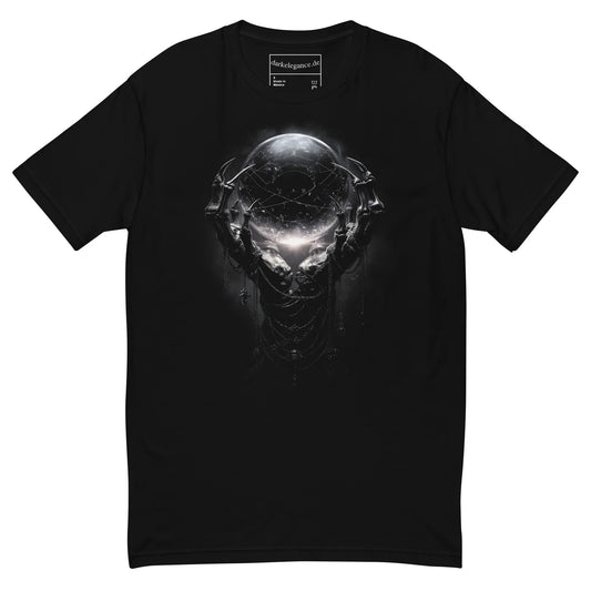 Dark Ritual Celestial Orb T-Shirt – Gothic Occult Design for Dark Fashion - darkelegance