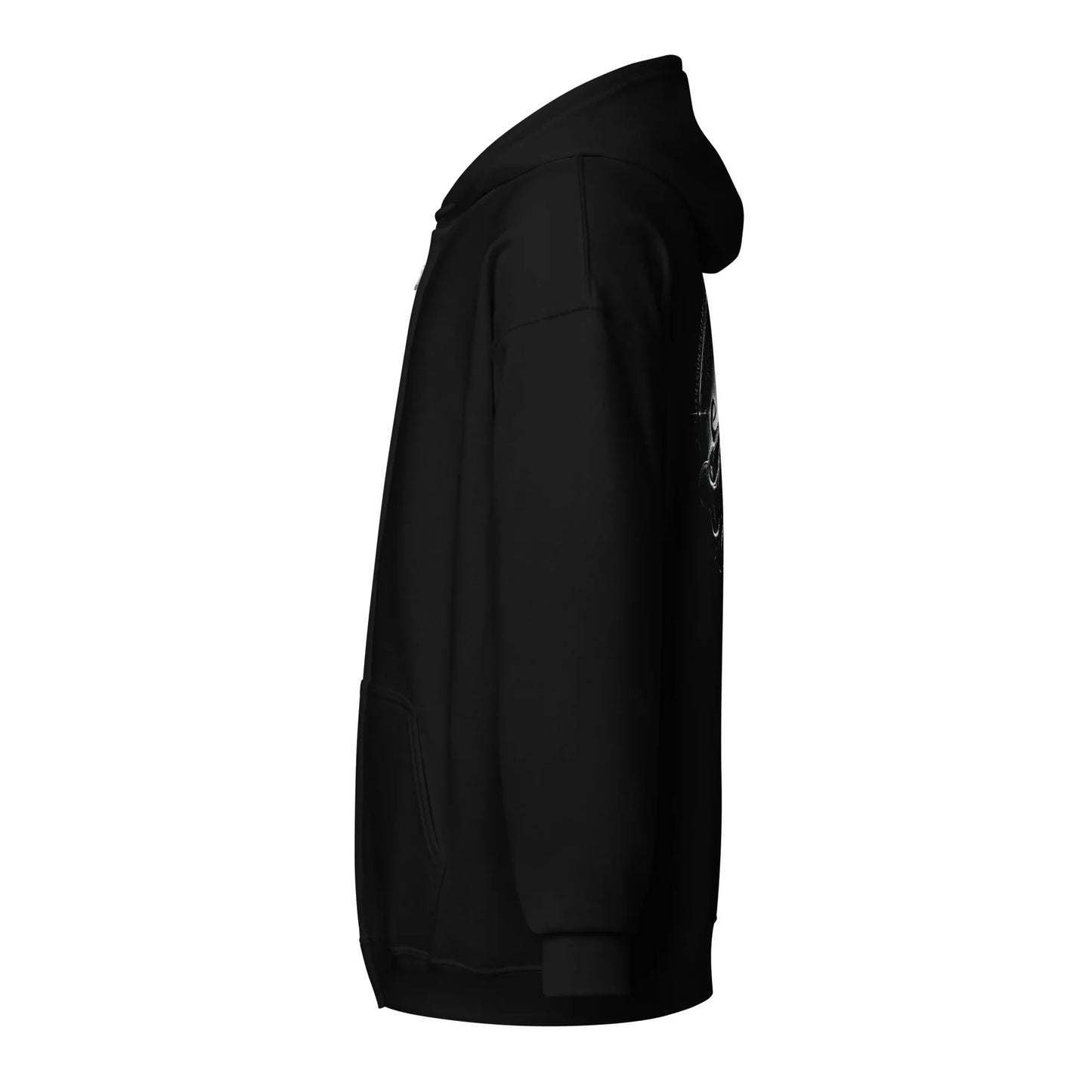 Abyssal Octopus Sigil Hoodie – Gothic Design for Dark Fashion - DARK ELEGANCE