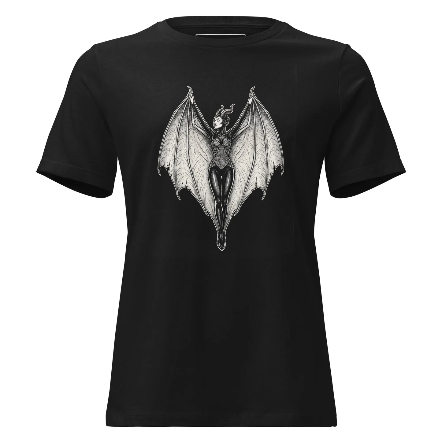 Gothic Bat Demon Queen – Gothic Design for Dark Fashion - darkelegance