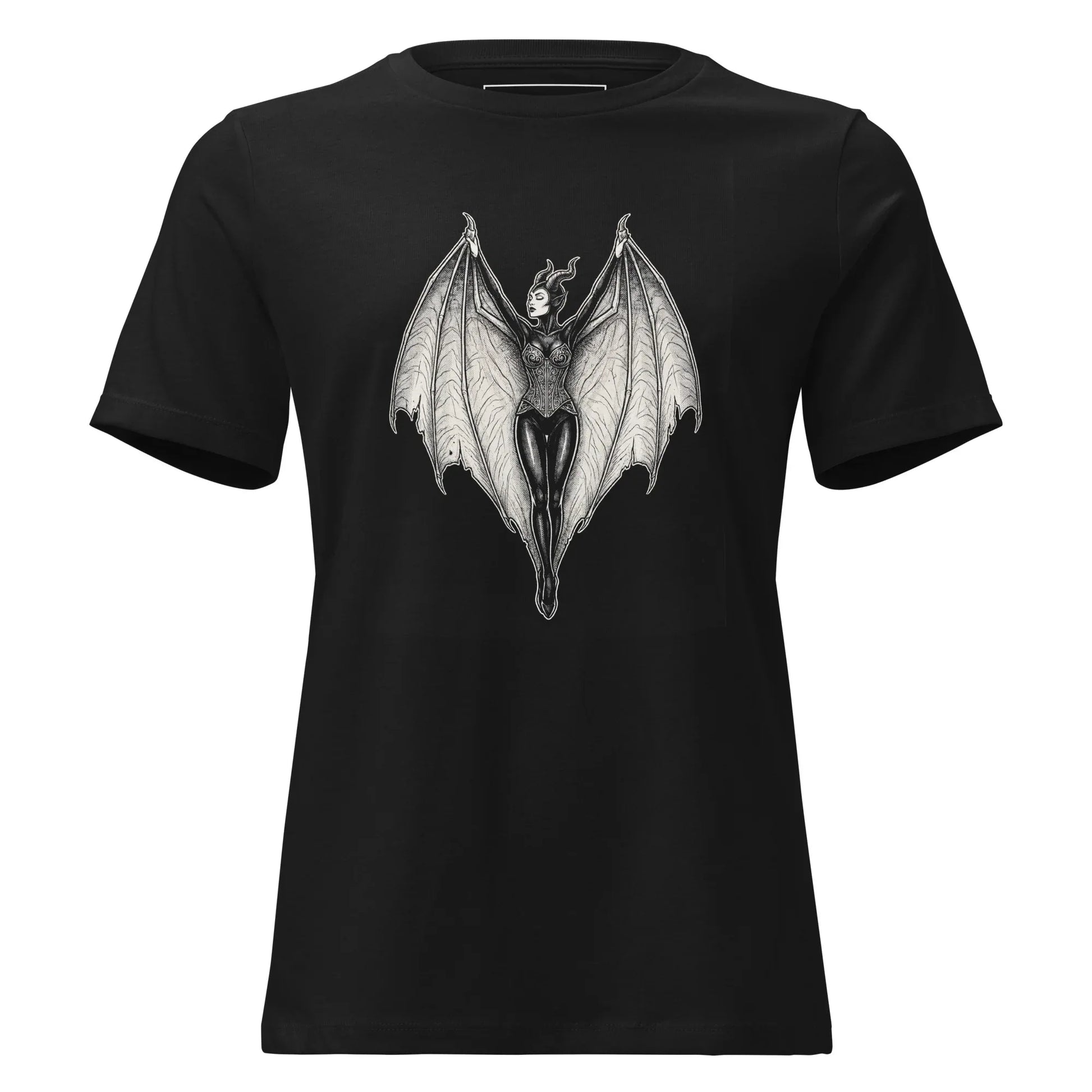 Gothic Bat Demon Queen – Gothic Design for Dark Fashion - darkelegance